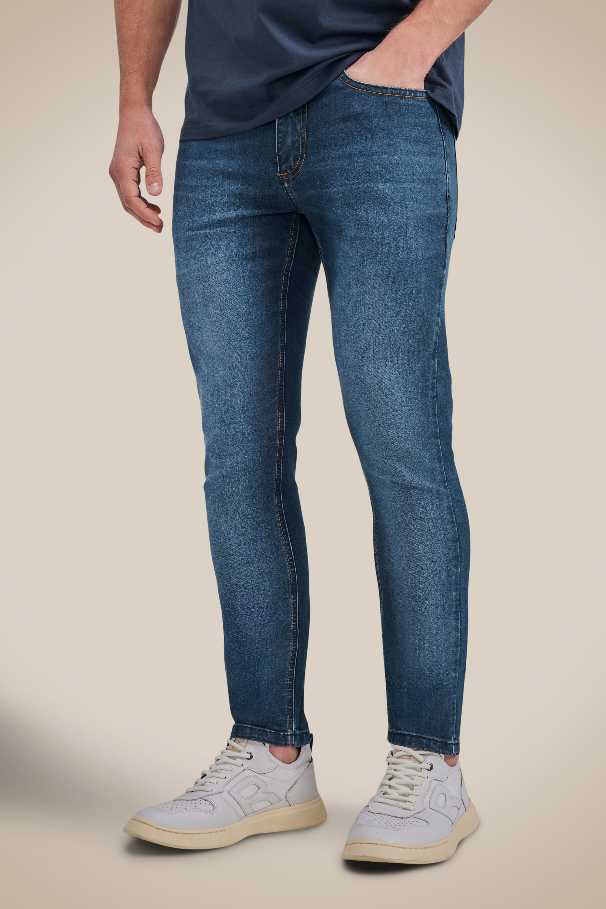 Calca Jeans Skinny Aguas De Goias - Indigo - 3g