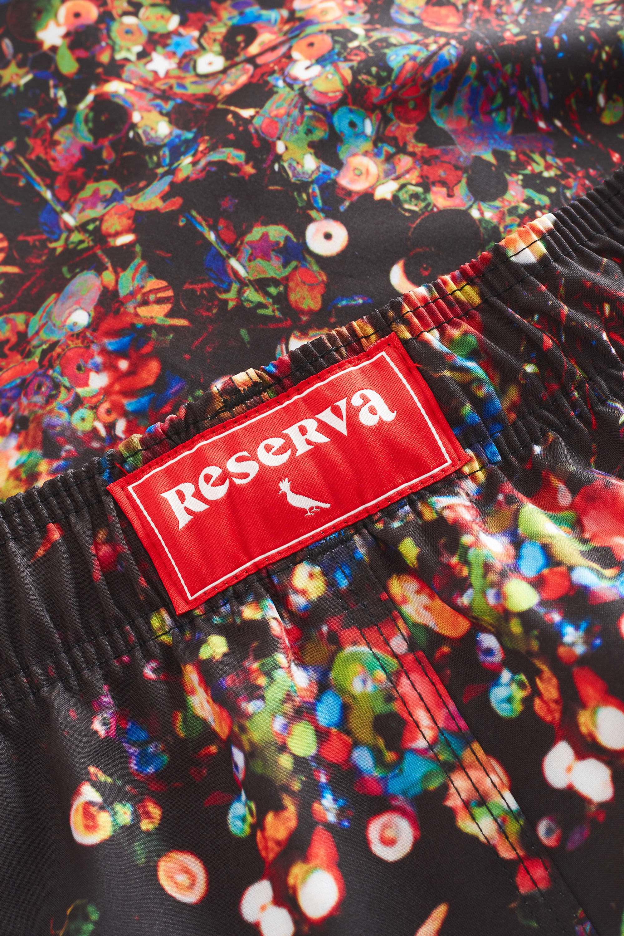Short Praia Estampado Carnaval Folia — Reserva