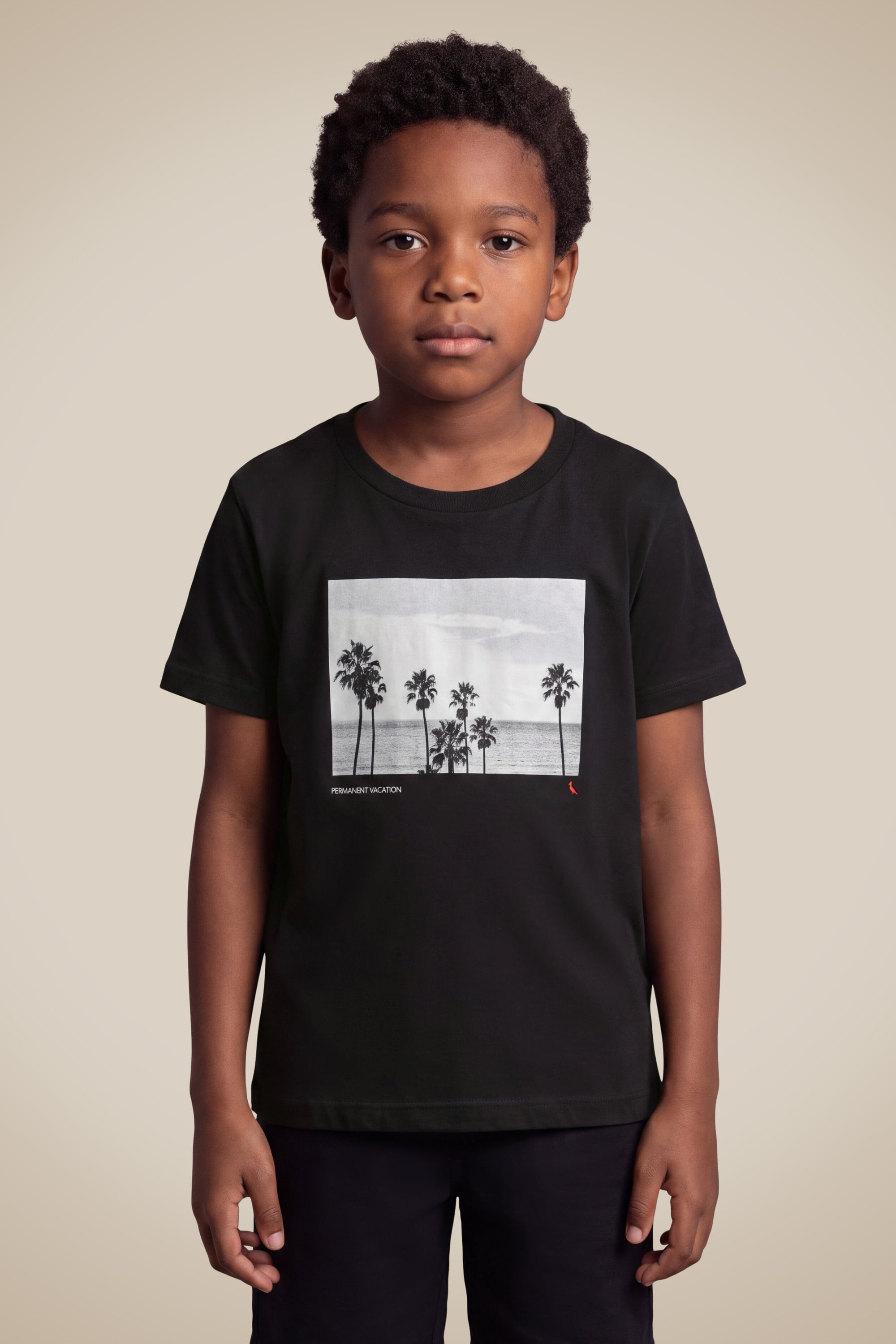 Camiseta Mini Slim Est Vacation Palms