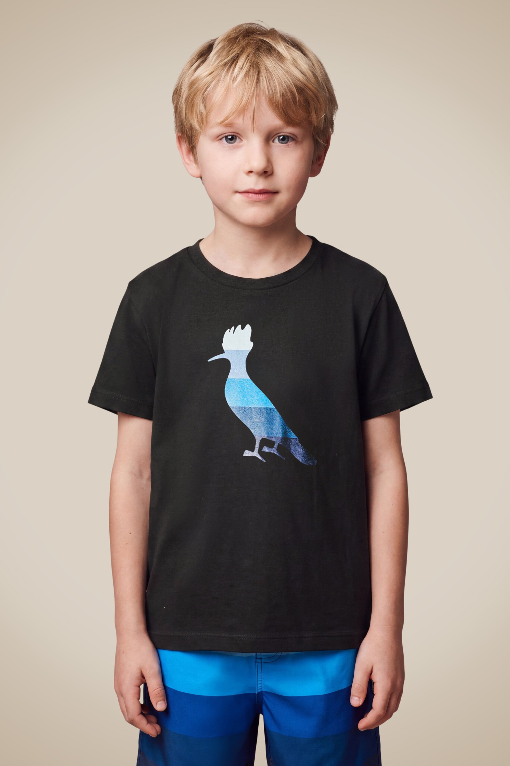 Camiseta Mini Est Pp Degrade Color - Preto - 14