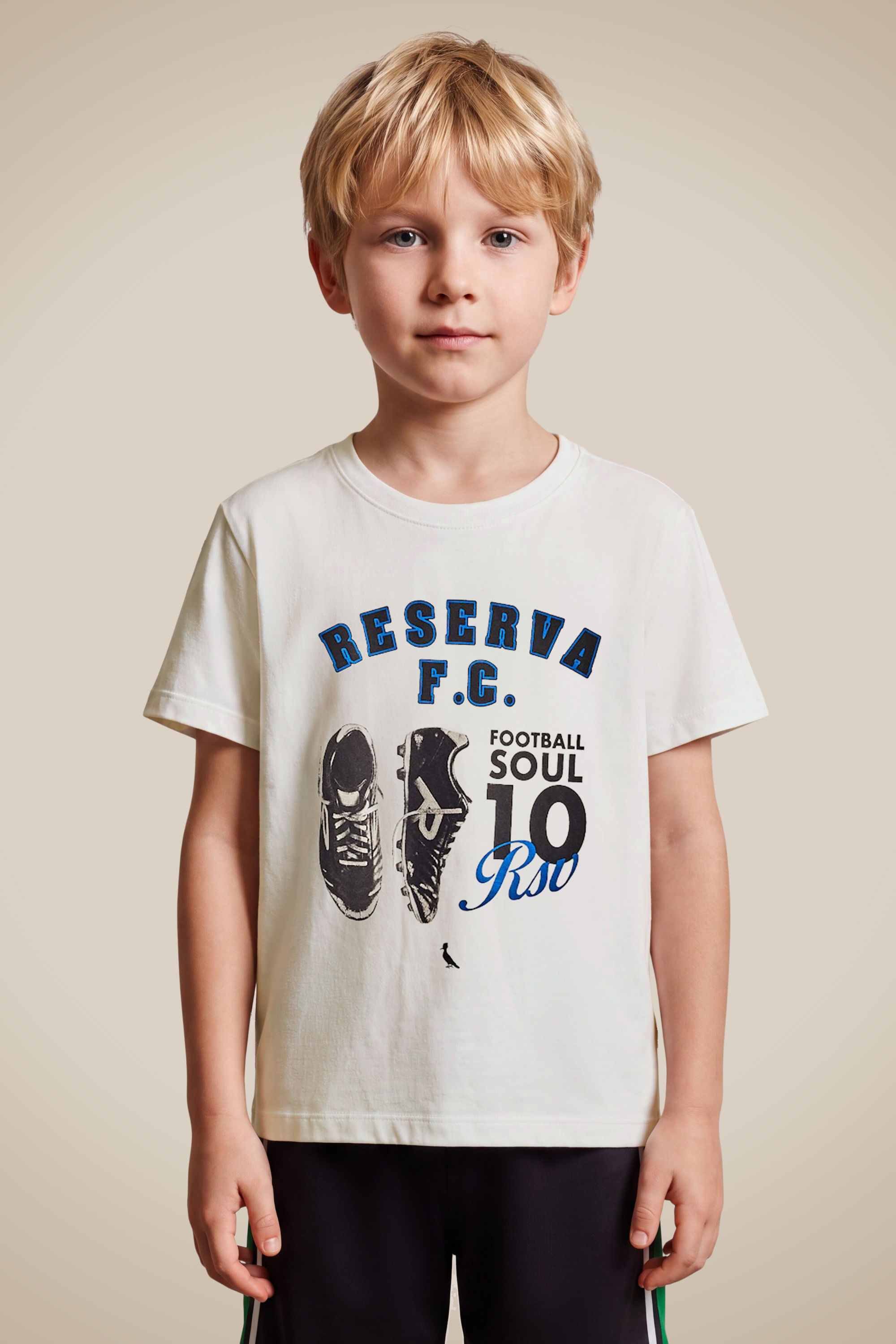Camiseta Mini Est Reserva Fc Chuteiras - Branco - 14