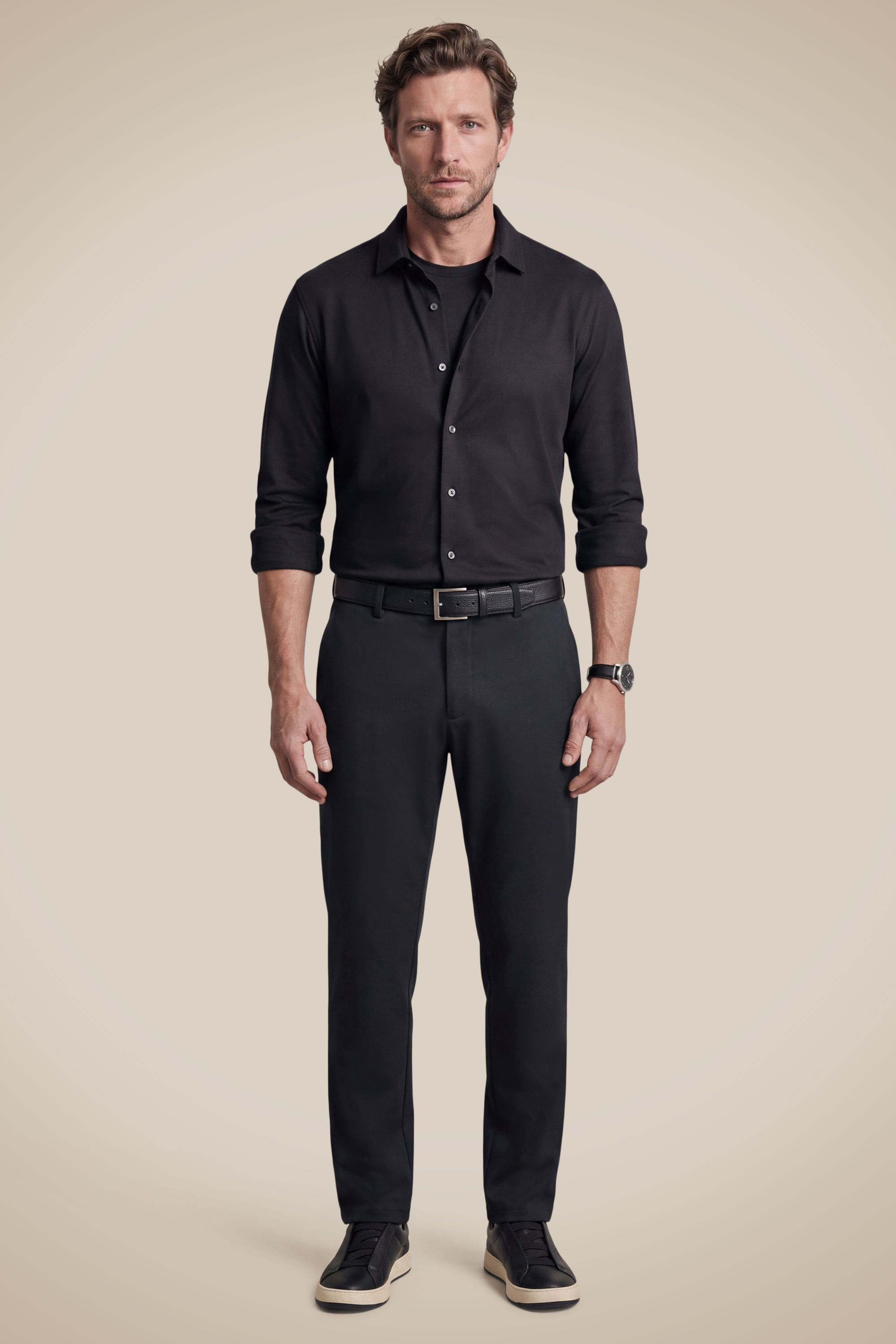 Calca Chino Comfort - Preto - 42