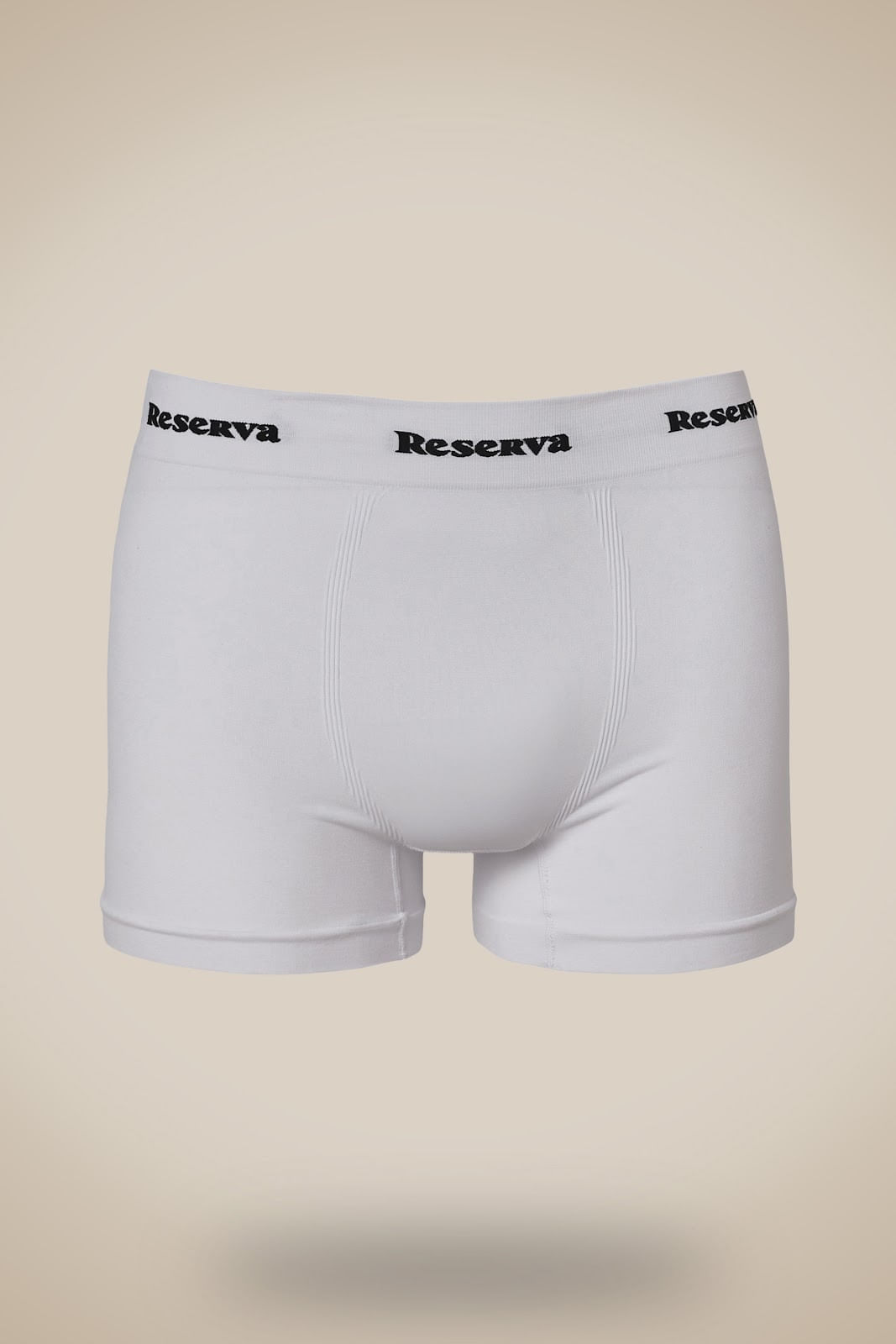Cueca Boxer Comfort Sem Costura - Branco - M