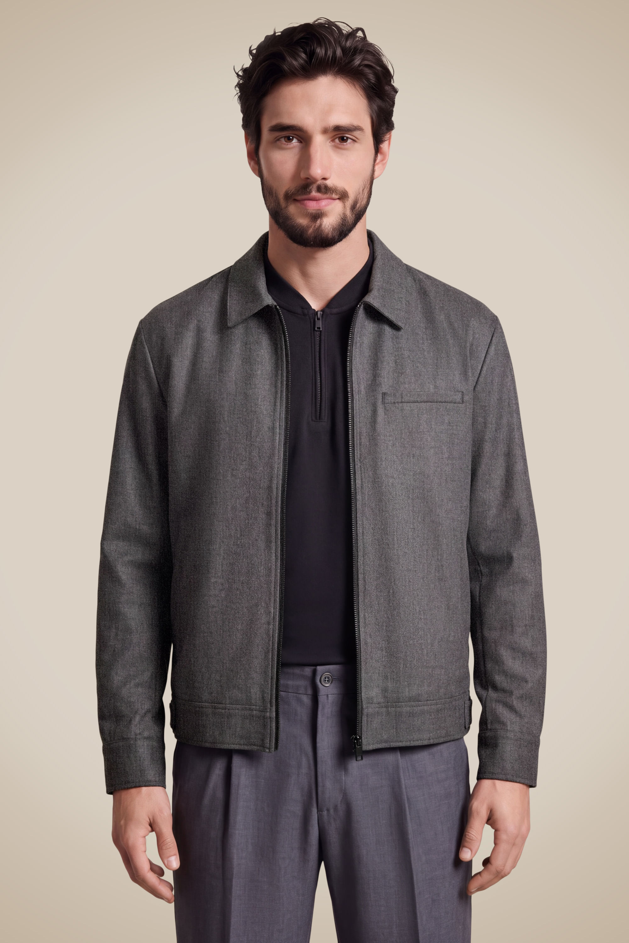 Jaqueta Regular Tech — Reserva