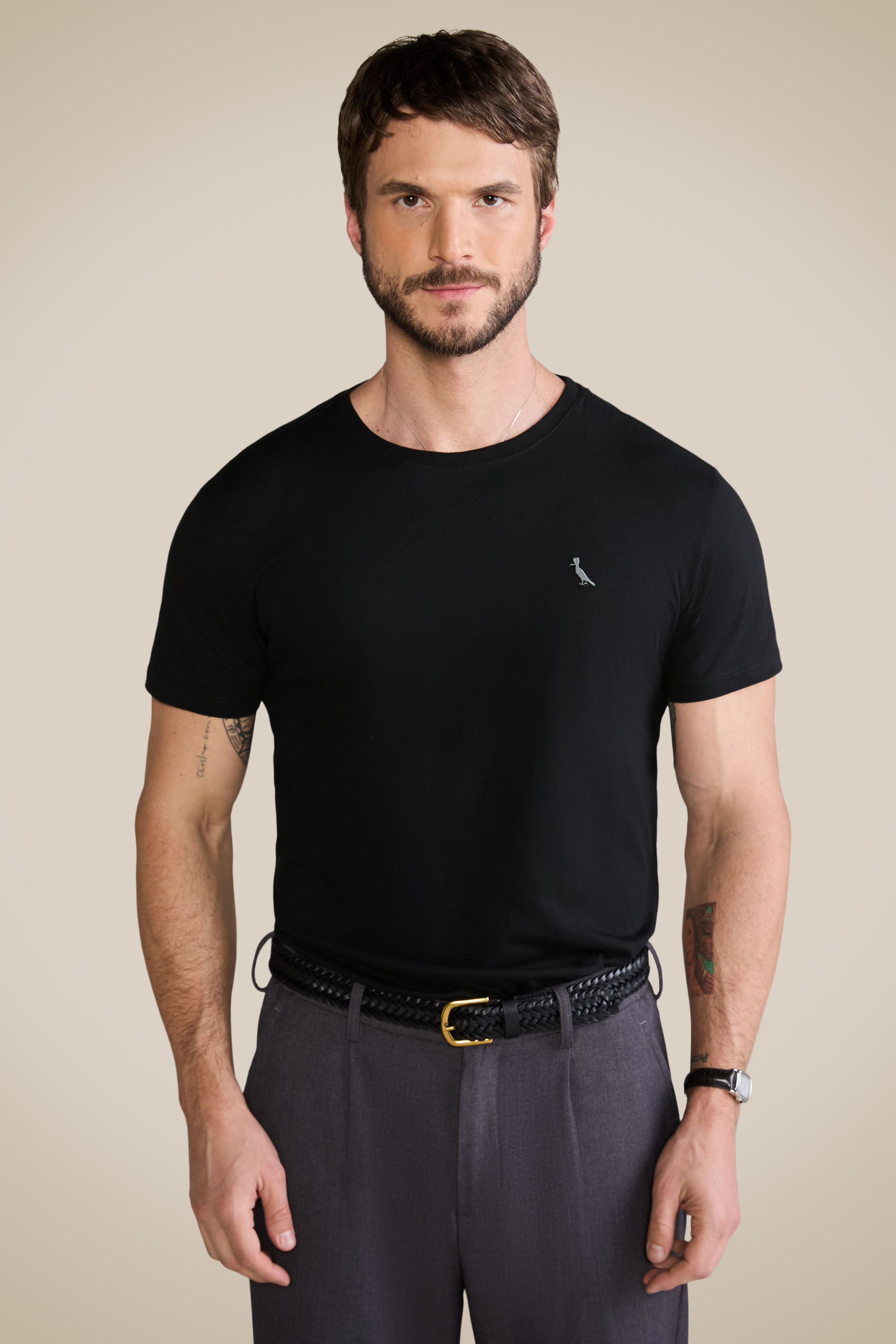 Camiseta Est Lirio Urbano - Preto - P