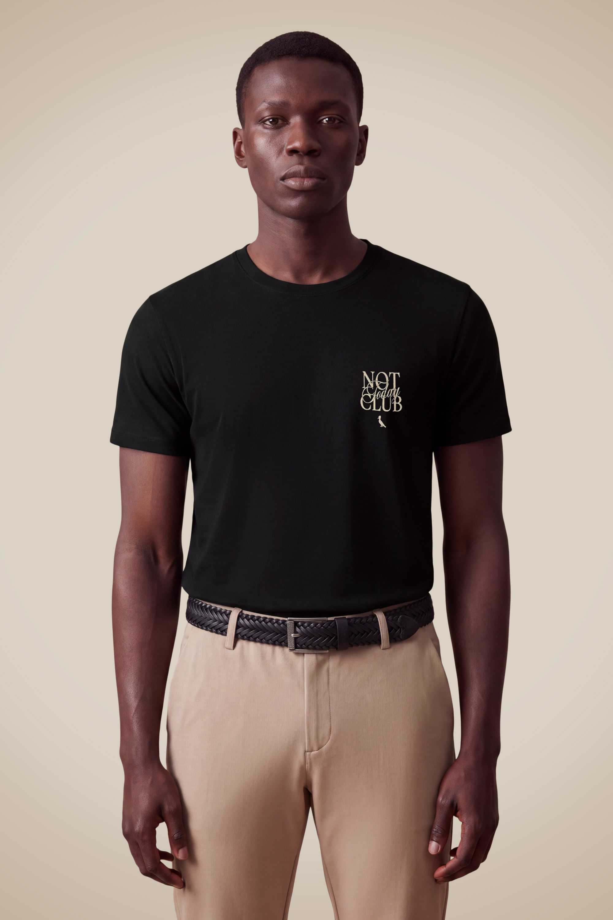 Camiseta Est Not Today Club - Preto - G