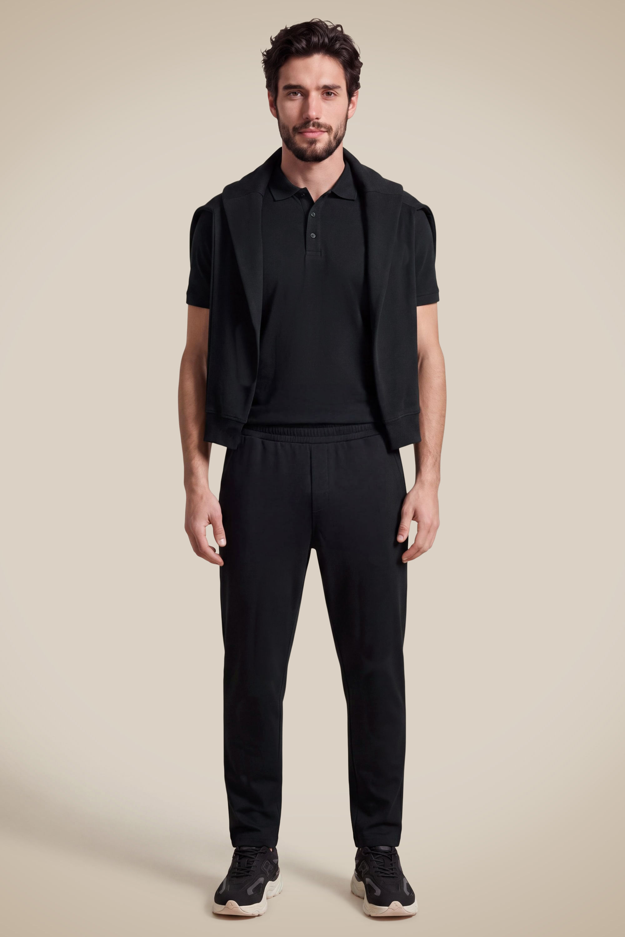 Calca Basic Reta Neo Light - Preto - G