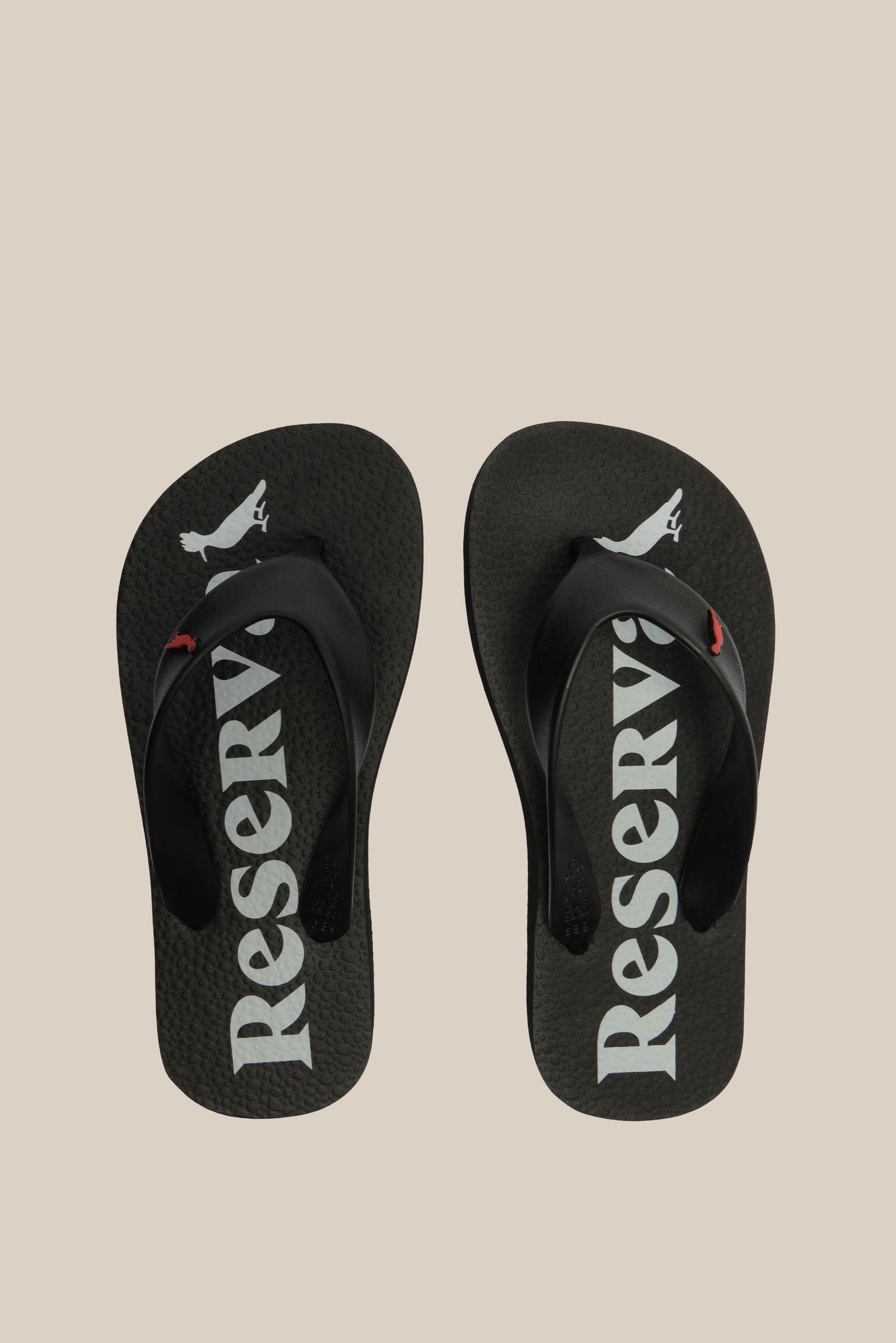 Chinelo Rmi Reserva Pp - Preto/Preto - 27/28
