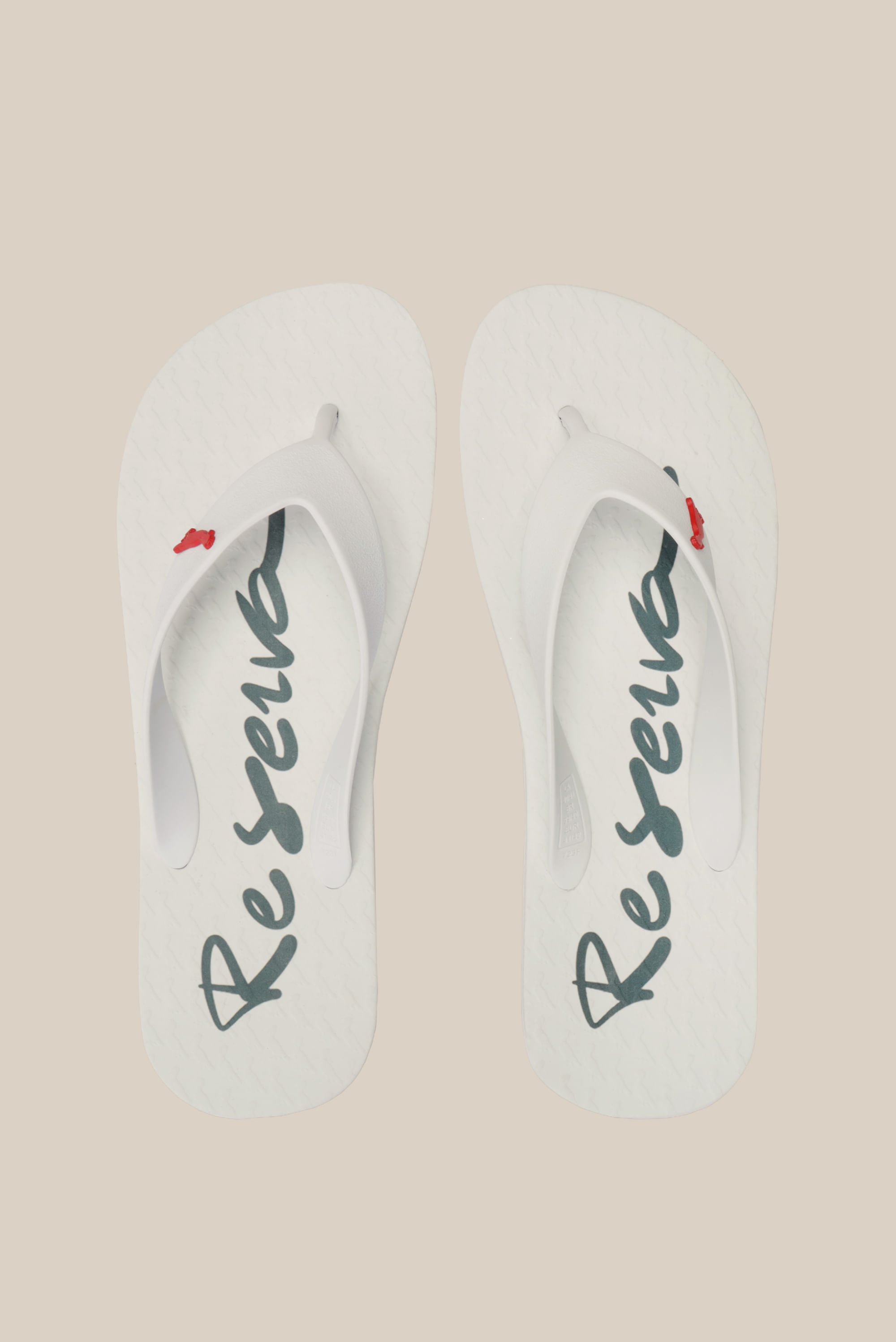 Chinelo Rsv Reserva Mar - Branco/Branco - 37/38