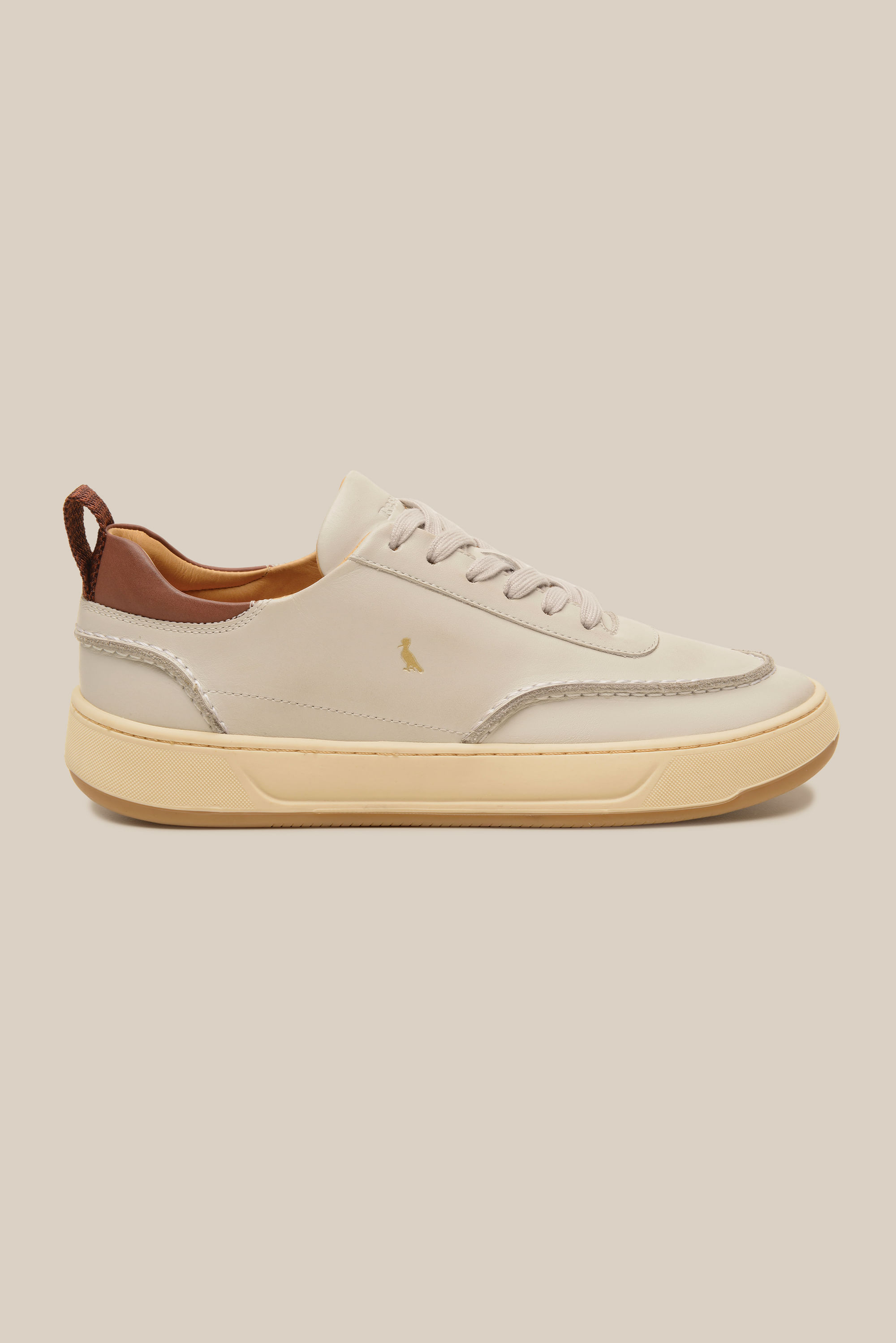 Tenis Rsv Kyrus Leather - Marfim/Pinhao - 42