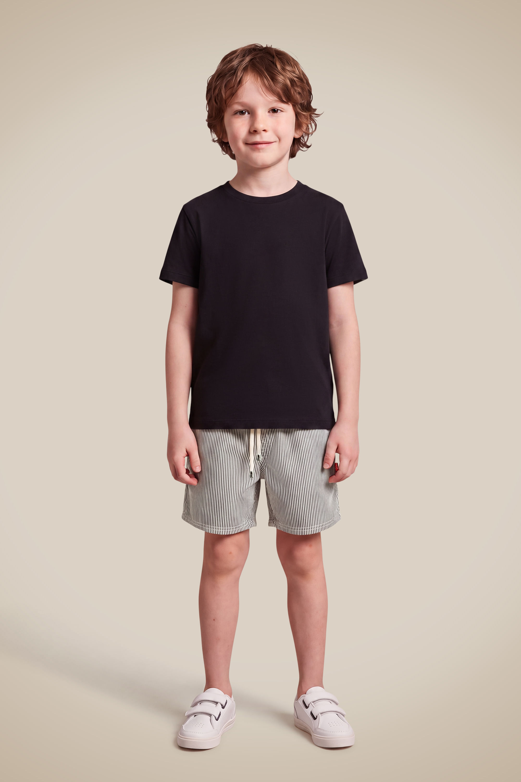 Short Mini Listra Anarruga - Preto - 08