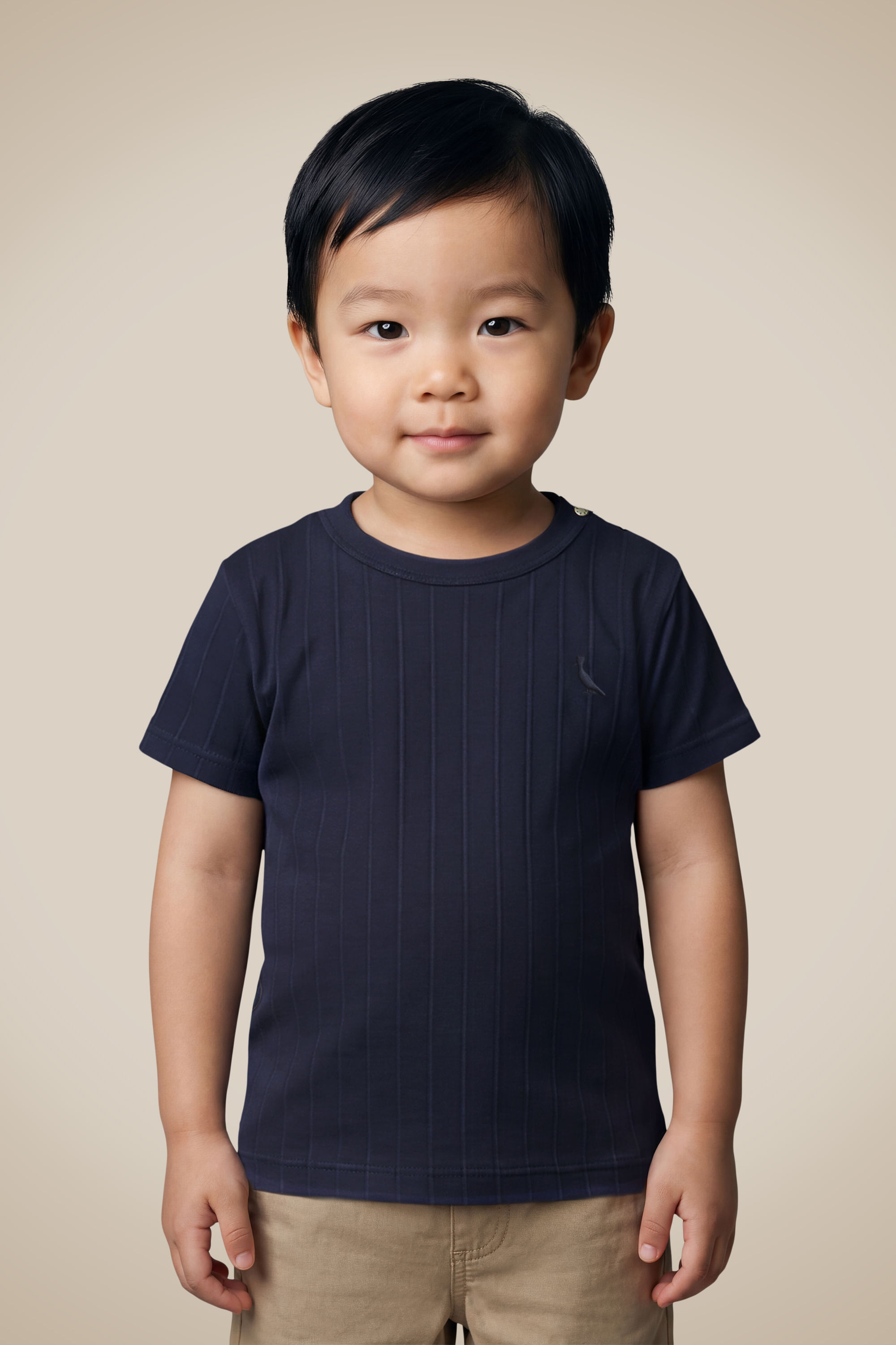Camiseta Bb Piquet Relevo - Marinho - P