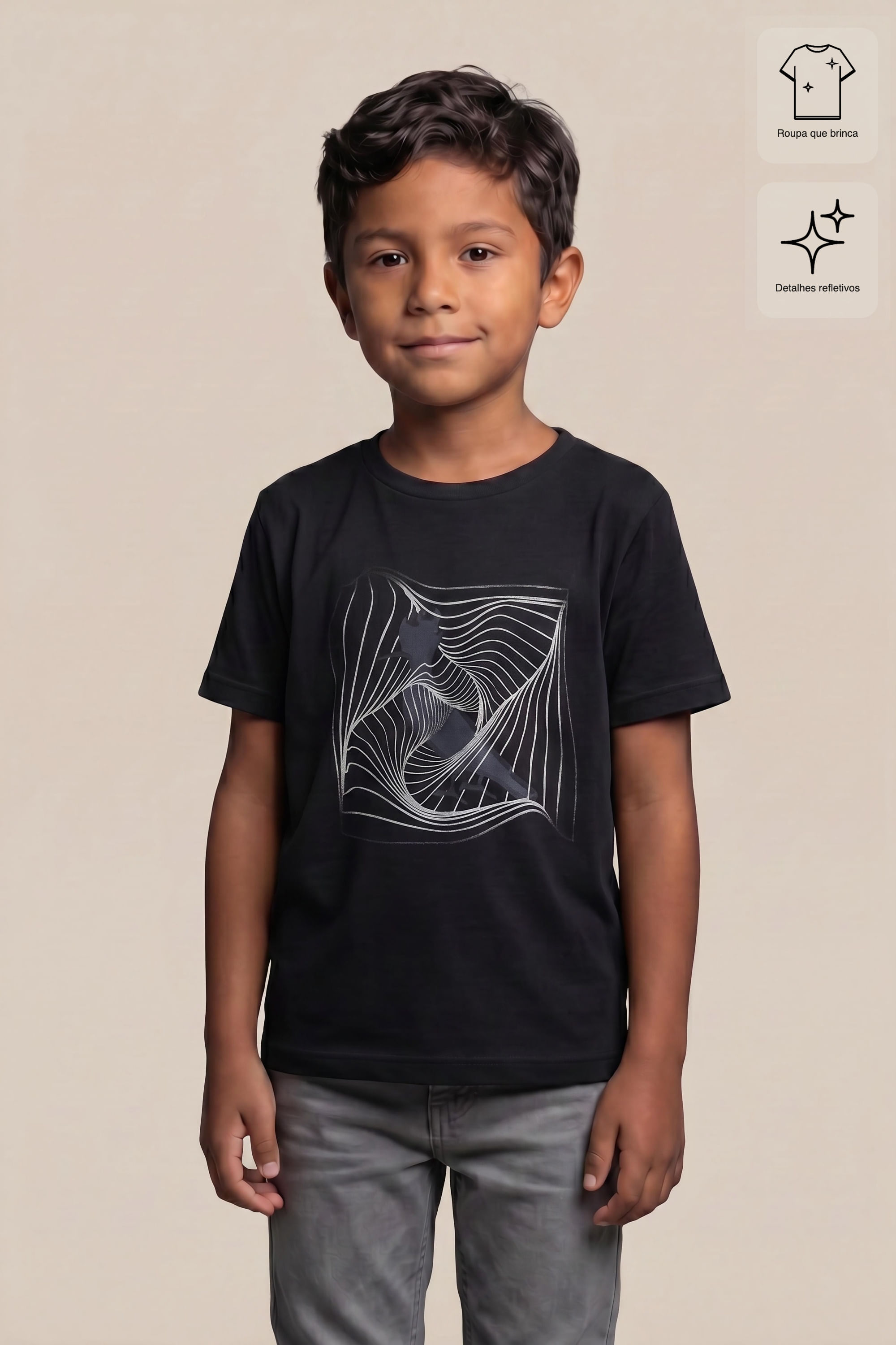Camiseta Mini Est Pica Pau Spider Ii - Preto - 04