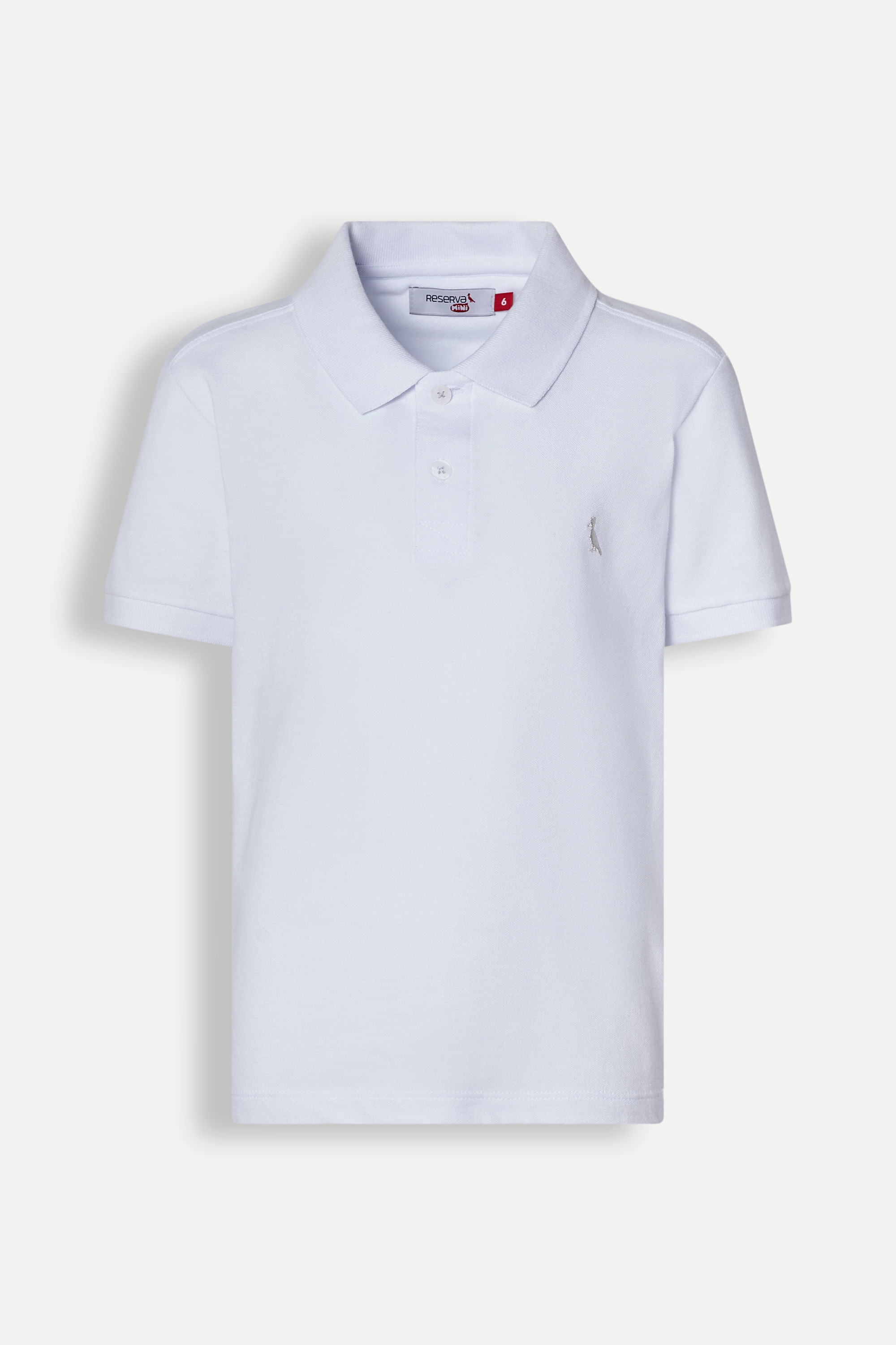 Polo Mc Mini Pica Pau Prateado - Branco - 06