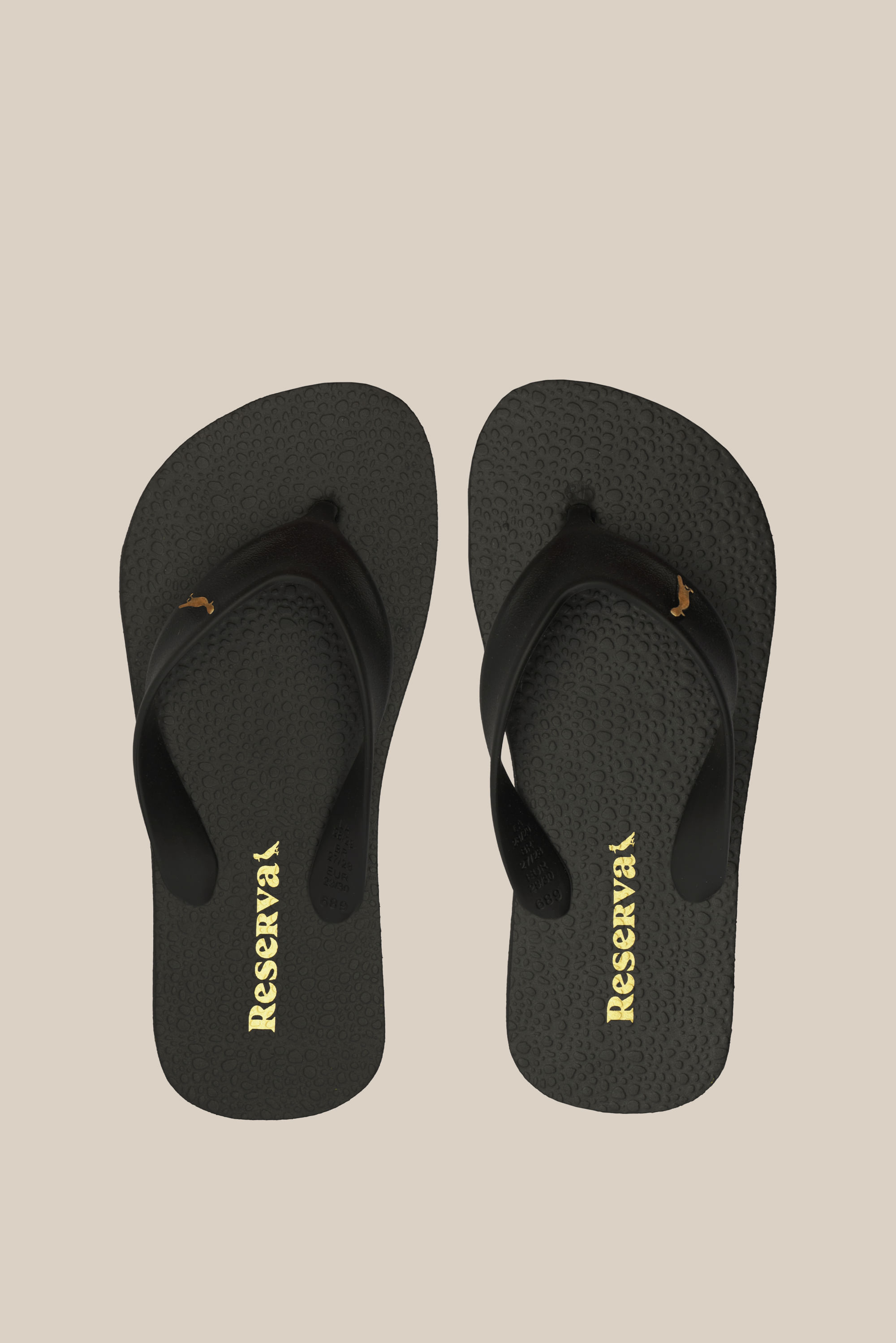 Chinelo Rmi Logo - Preto/Preto - 25/26