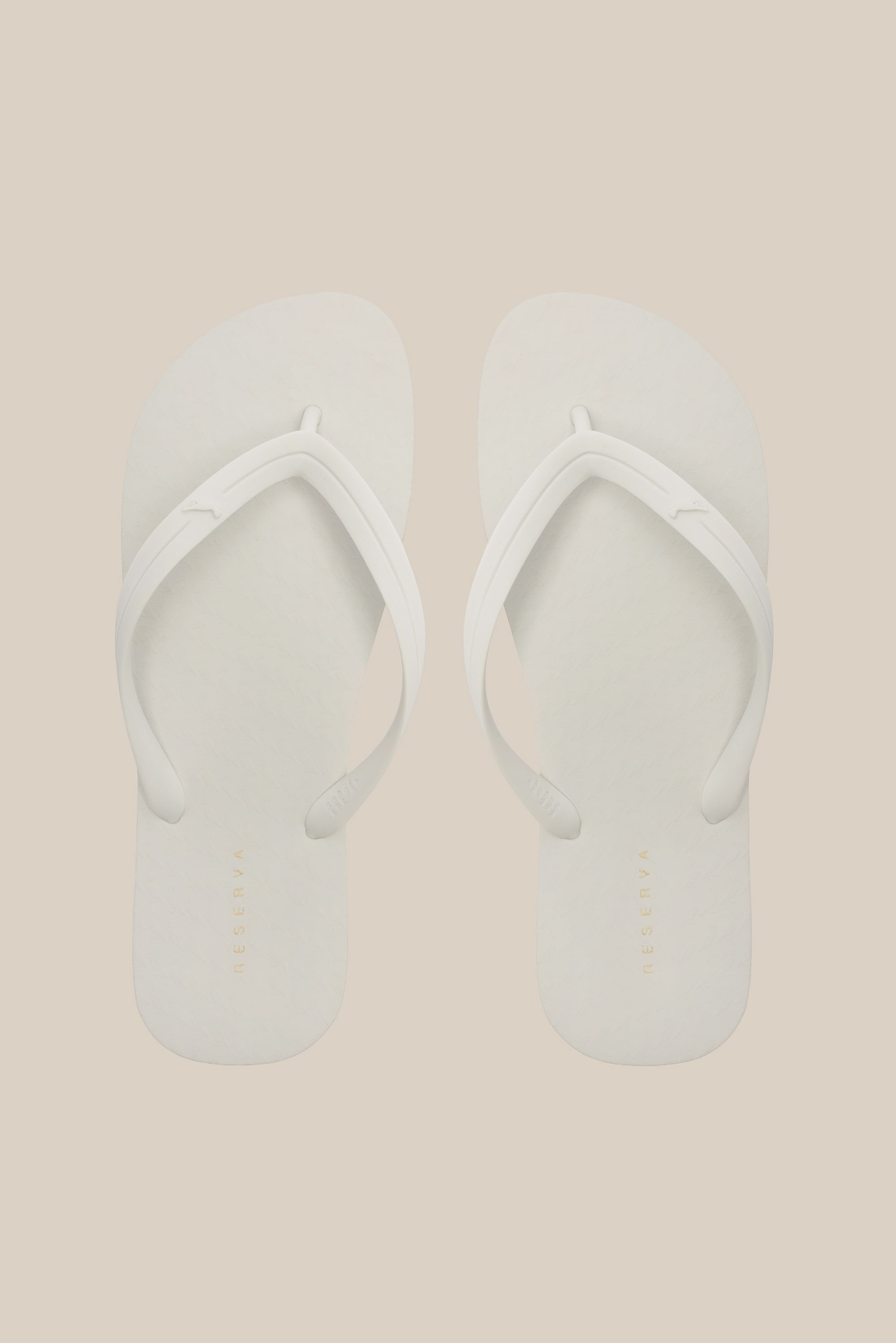 Chinelo Rsv Rio - Branco/Branco - 43/44