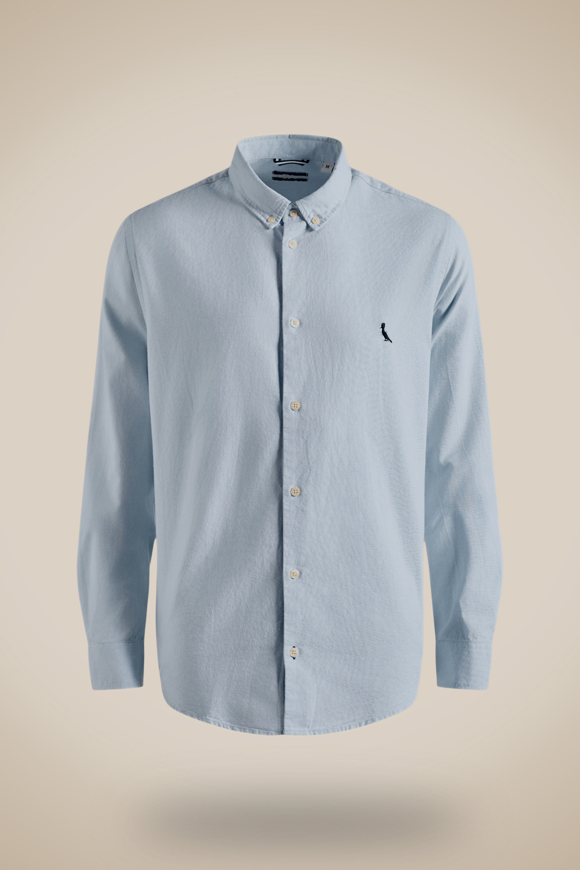 Camisa Oxford Sport - Azul Claro - G