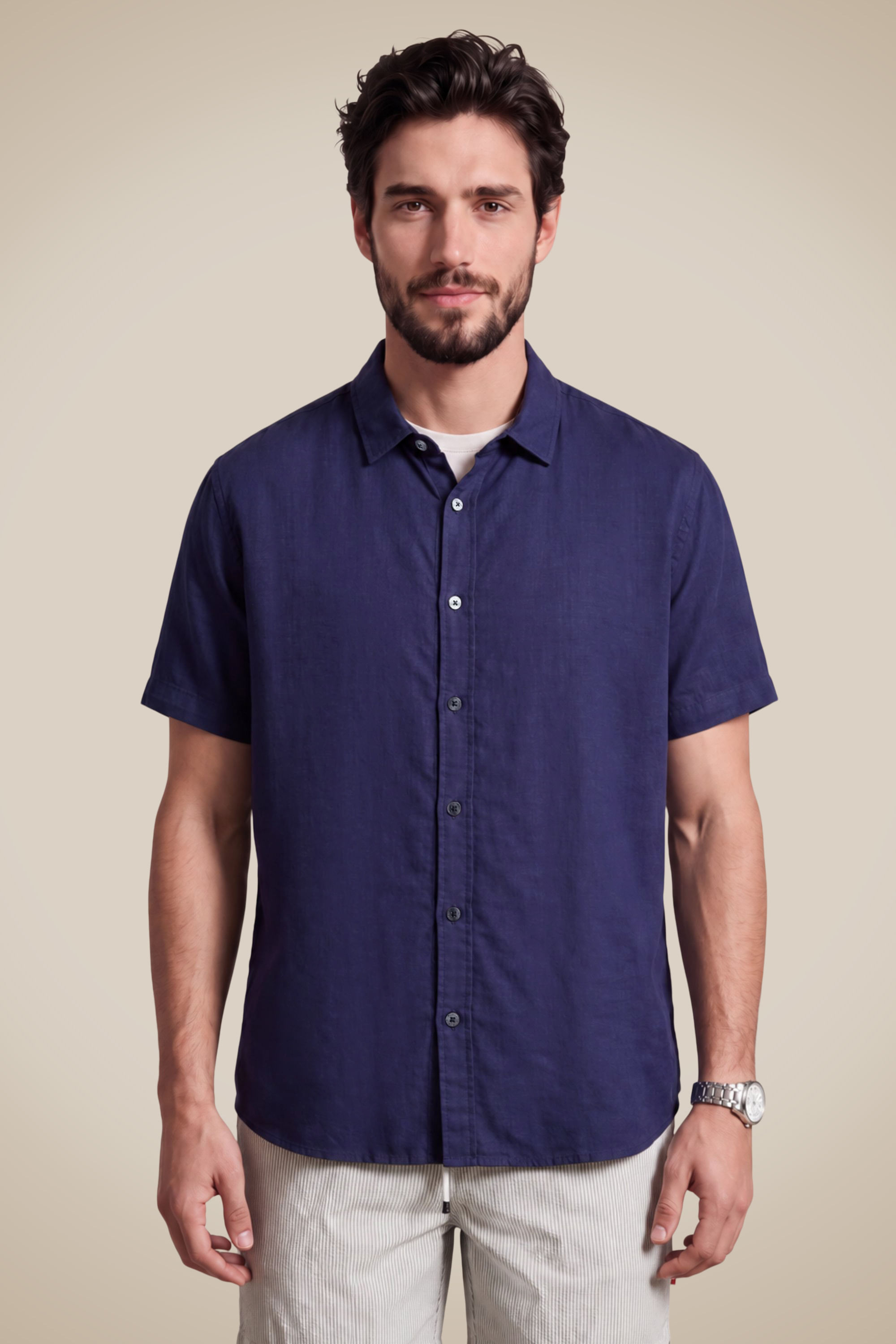 Camisa Mc Como - Marinho - G