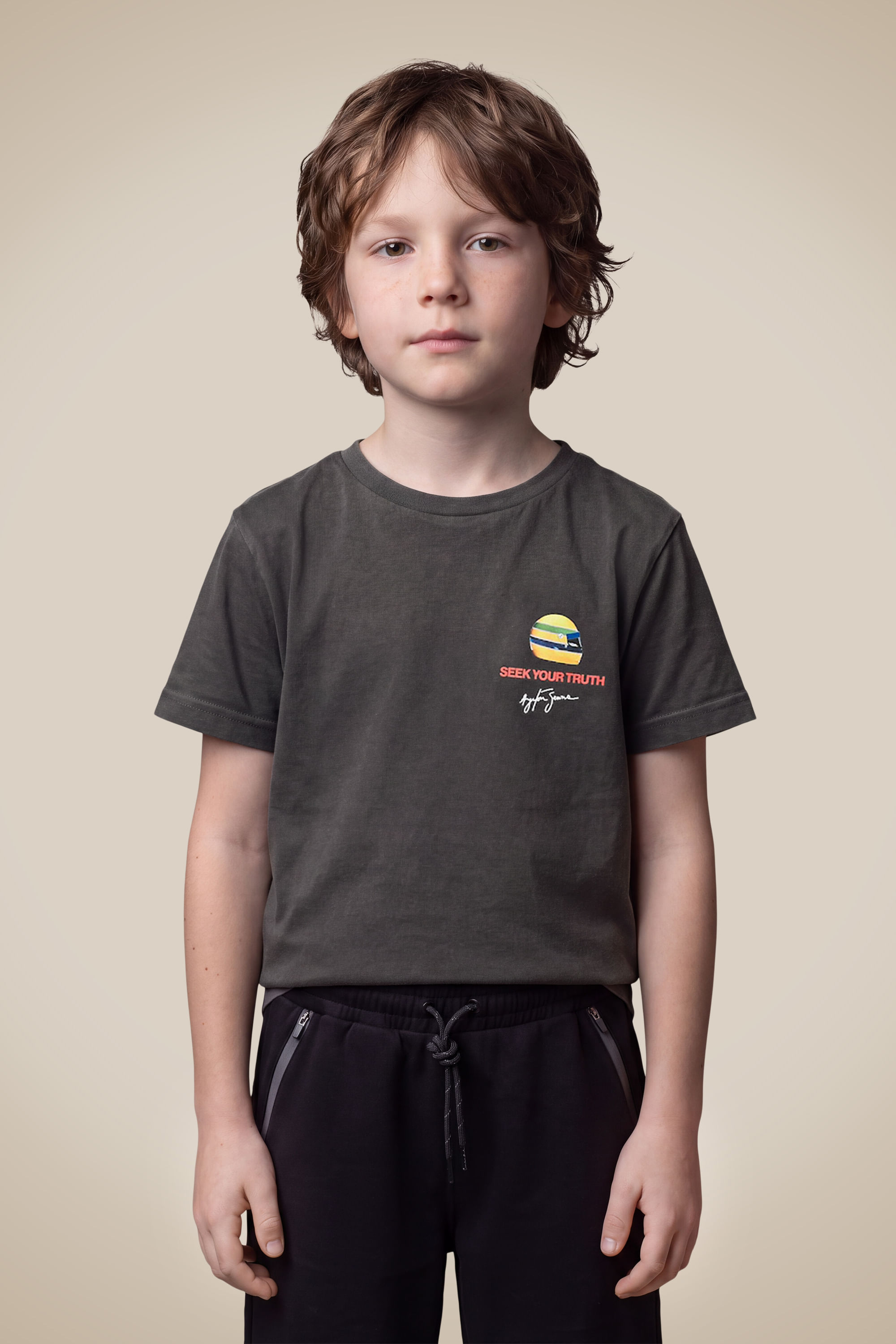 Camiseta Mini Est Senna Seek Your Truth