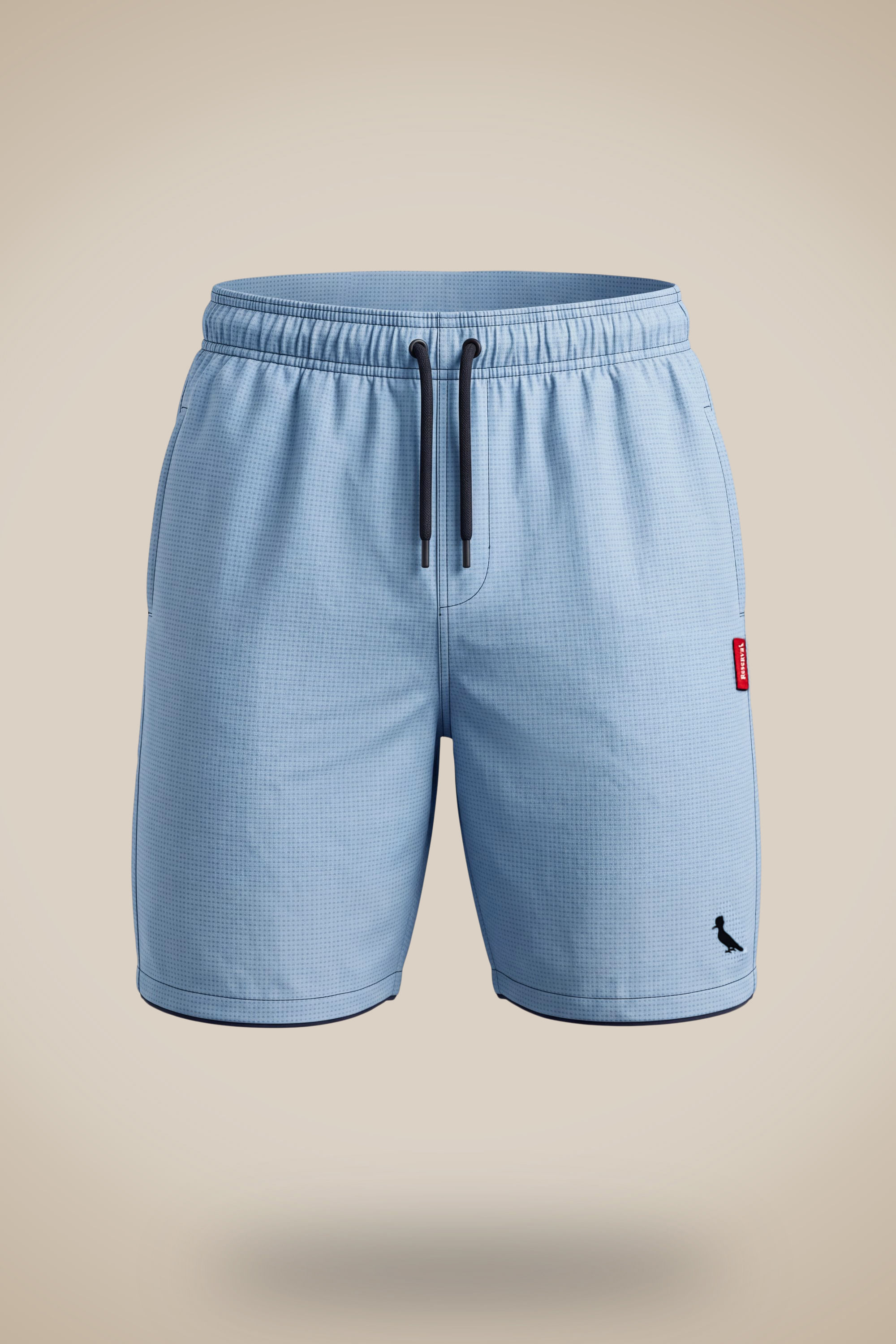 Short Mini Praia Textura To Aqui - Azul Dry - 02