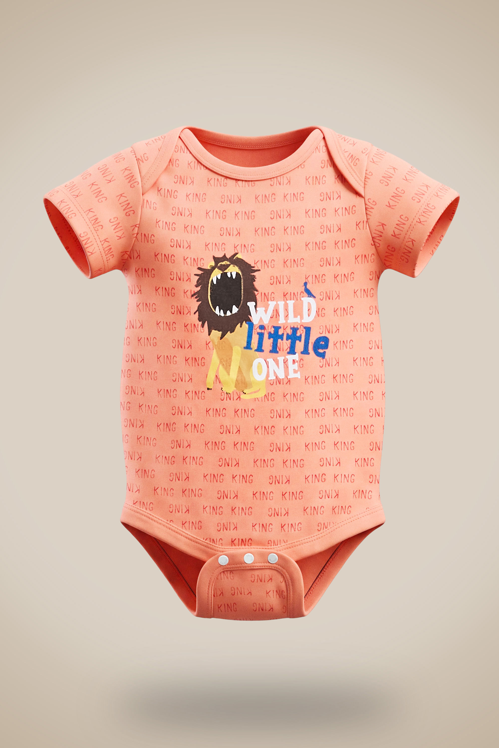 Macaquinho Body Bb Estampa Wild Little