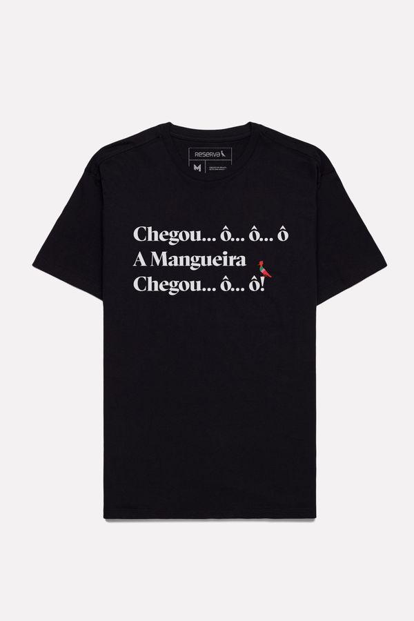 Camiseta Estampada Chegou Mangueira