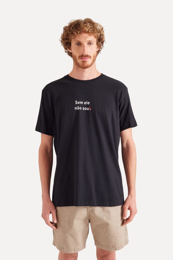Camiseta Estampada Sem Ele Nao Sou