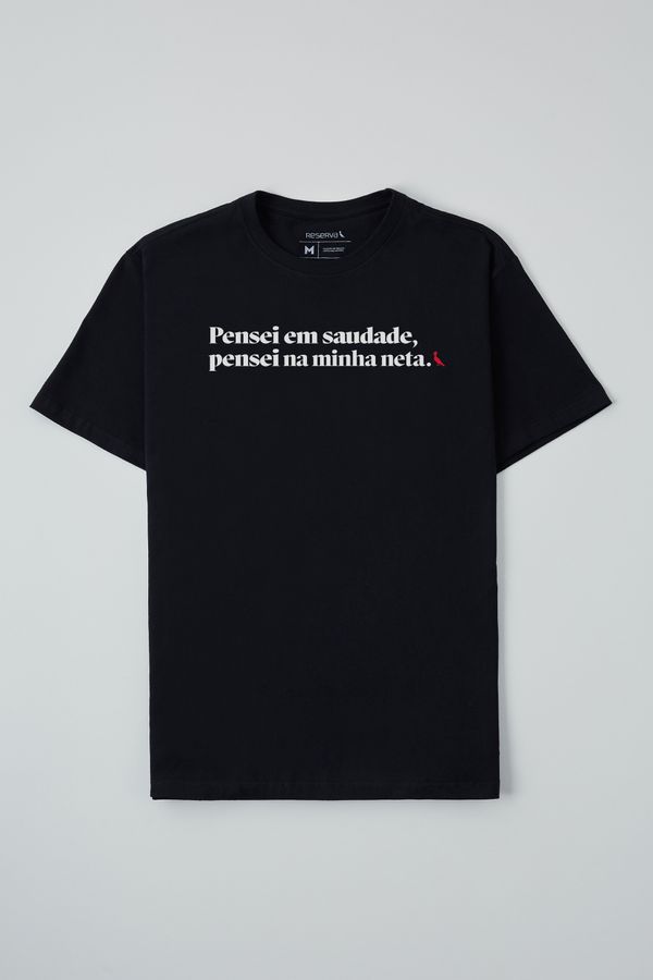 Camiseta Reserva Masc Saudade Neta