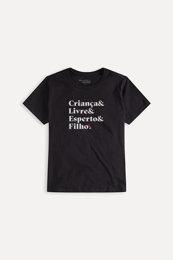 Camiseta Mini Est Crianca Filho