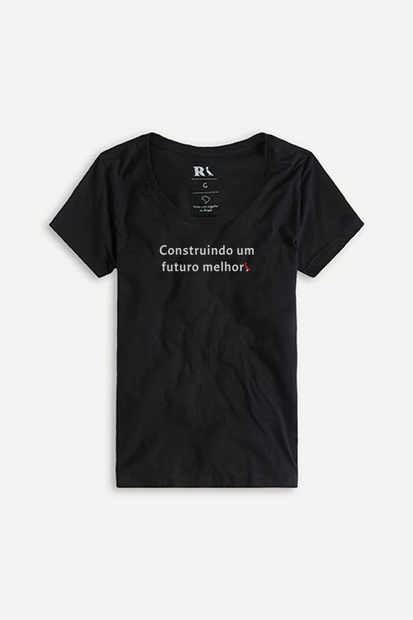 Camiseta Fem Est Construindo Um Futuro