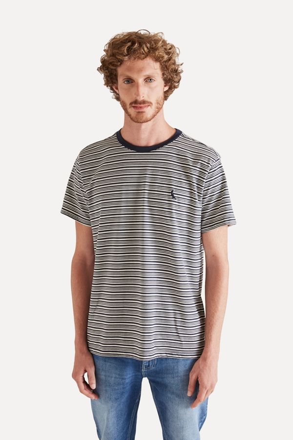 Camiseta Listrado Linho