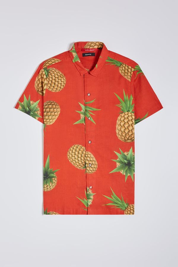 Camisa Abacaxi 3d Mc