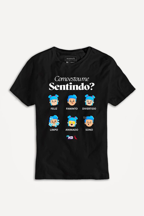 Camiseta Sentimentos Pk Xd