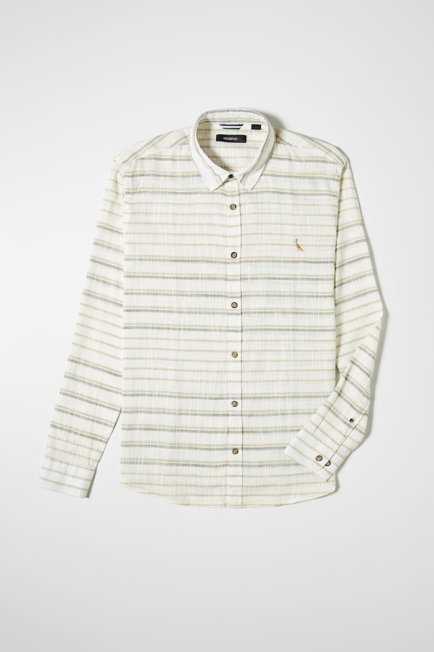 Camisa Ml Ft Listra Oscilante