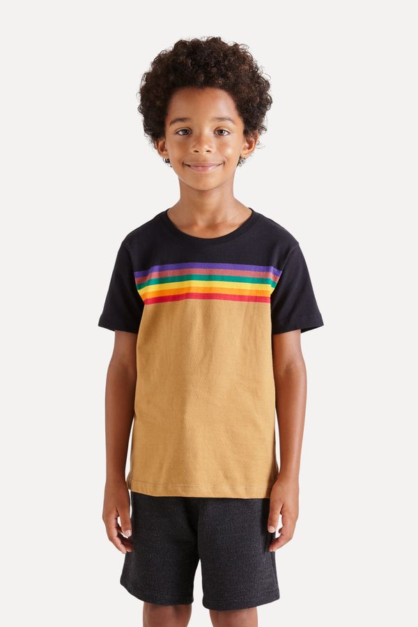 Camiseta Mini Listra Colorida