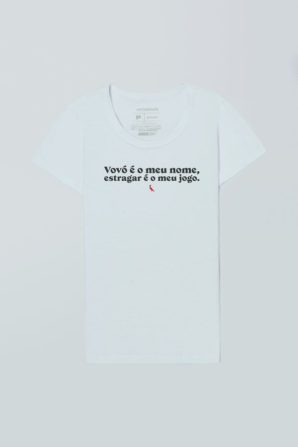 Camiseta Reserva Fem Jogo Vovó