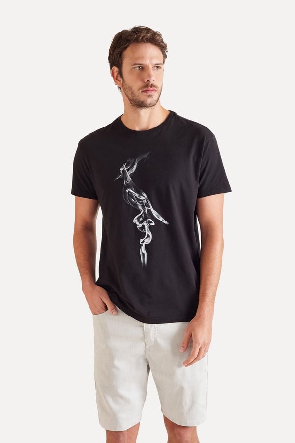 Camiseta Estampada Fumaca