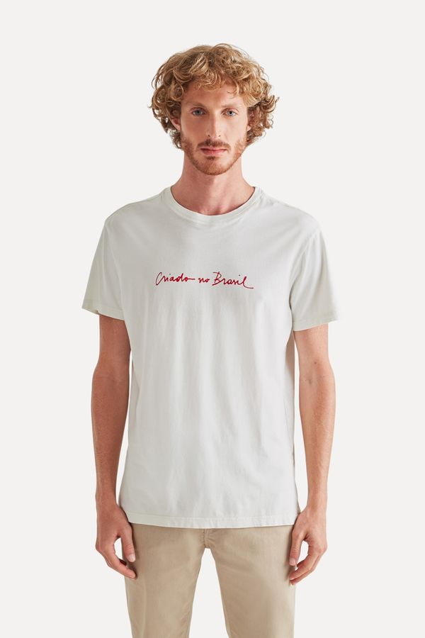 Camiseta Estampada Criado No Br Manuscri