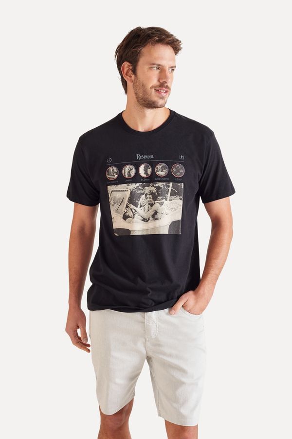 Camiseta Estampada Music Feed