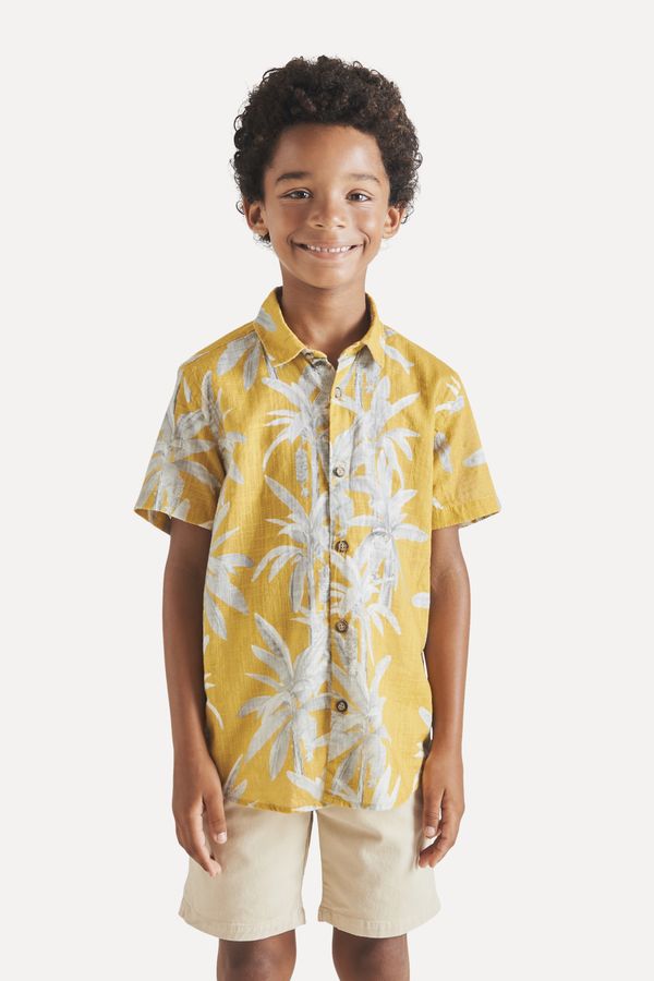 Camisa Mini Bananal White