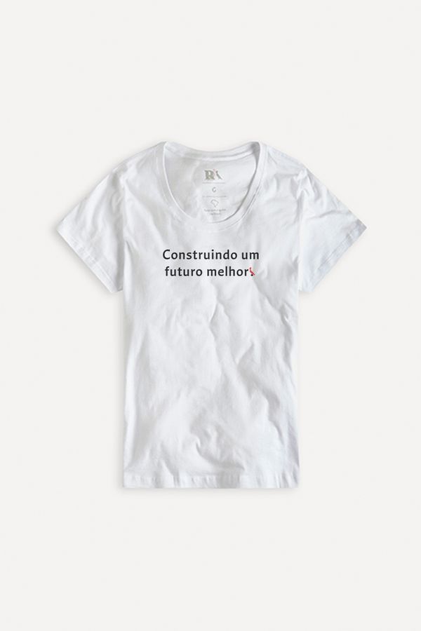 Camiseta Fem Est Construindo Um Futuro