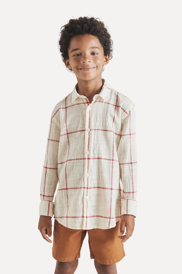 Camisa Mini Xadrez Grid