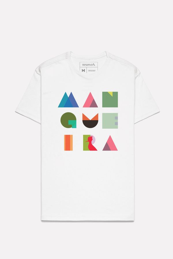 Camiseta Estampada Geometrica Mangueira