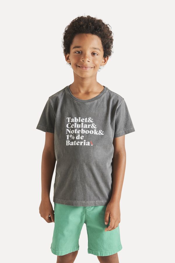 Camiseta Mini Sm &&& Bateria