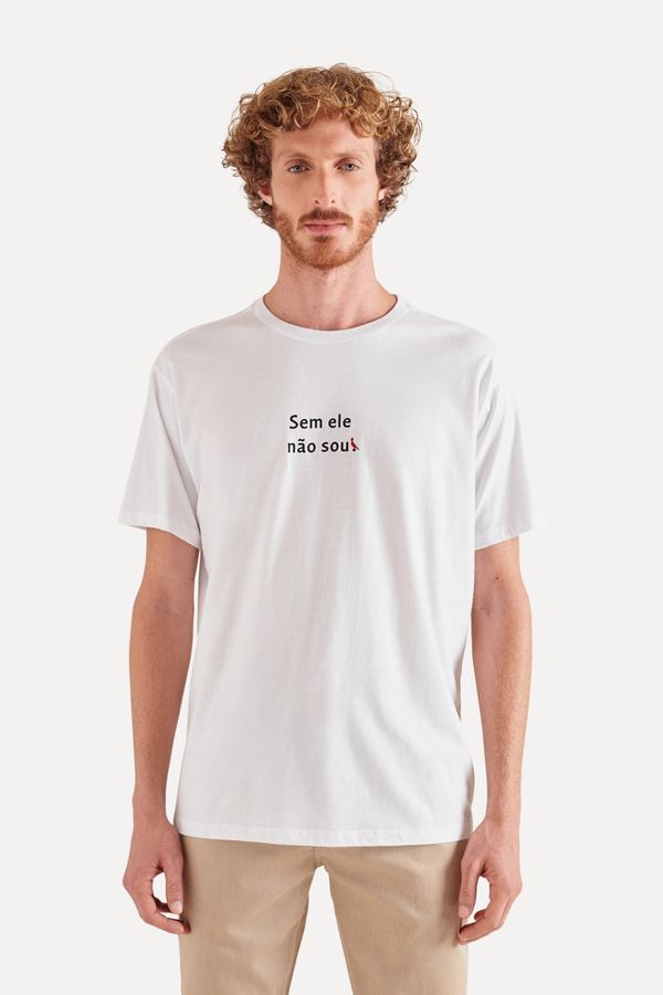 Camiseta Estampada Sem Ele Nao Sou