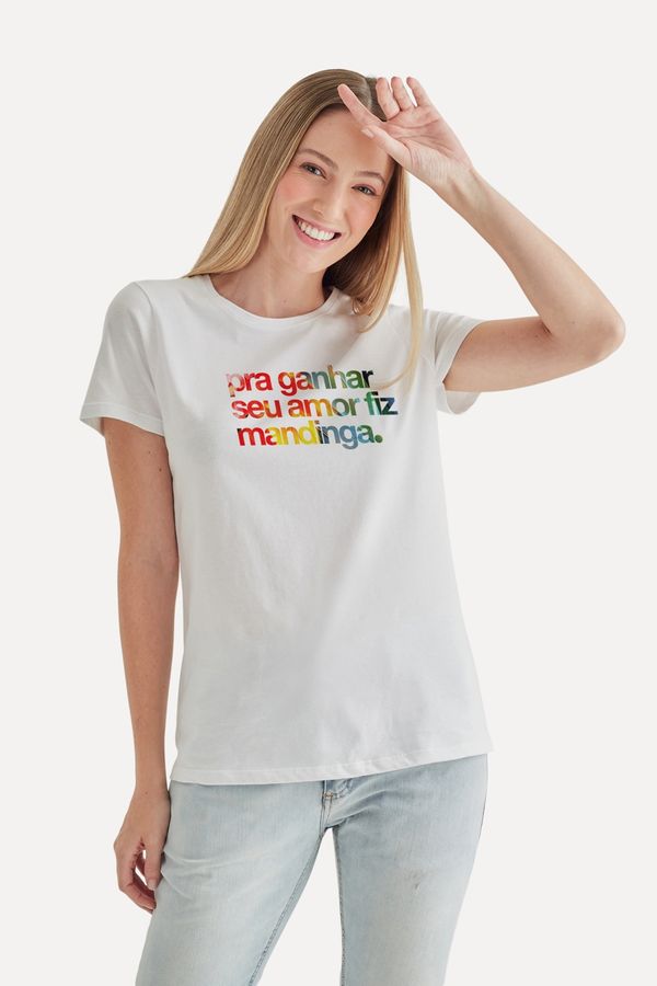 Camiseta Feminina Zeca Fiz Mandinga