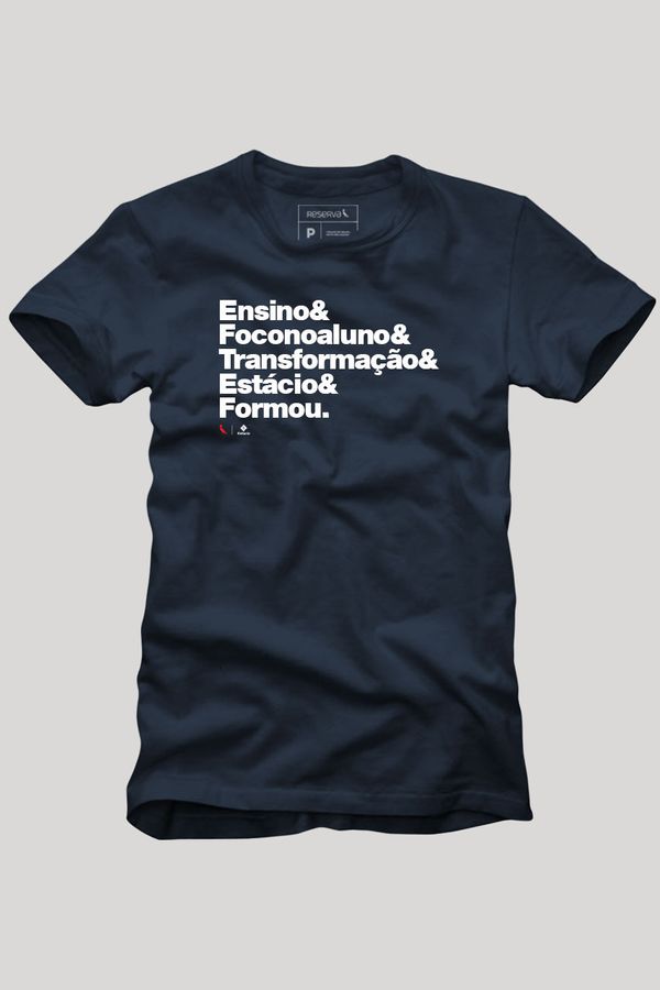 Camiseta Estácio Formou