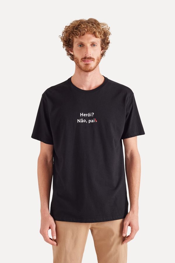 Camiseta Estampada Pai Heroi