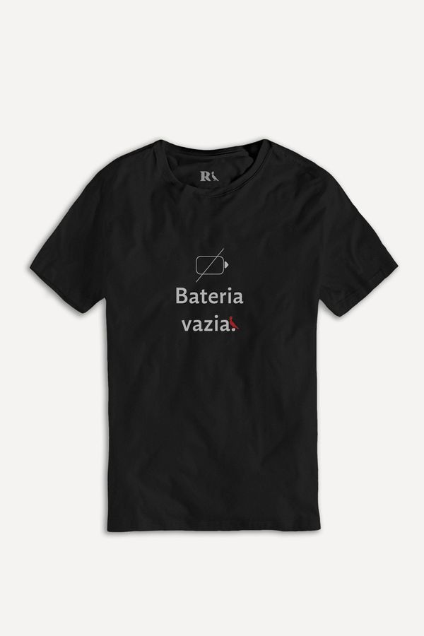 Camiseta Estampada Bateria Vazia