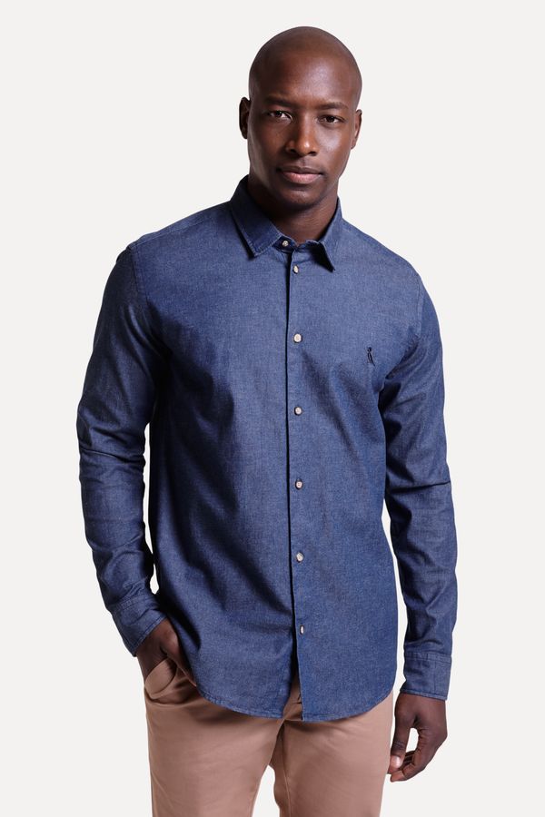 Camisa Denim Elastano Ml
